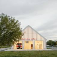 Česká cena za architekturu - nominace. Hasičárna pro Psáry a Dolní Jirčany, SOA Architekti.