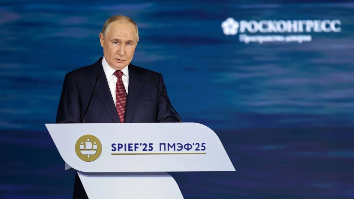 Putinova přehlídka spojenců. Letos do Petrohradu zavítá i AfD