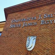 Komárenská univerzita stojí hned vedle pevnosti.