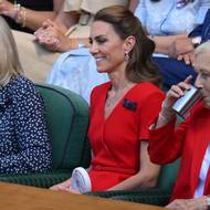 Ženské finále sledovala princezna Kate a česká tenisová legenda Martina Navrátilová.