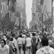 Den nezávislosti, 4. července 1976 ve Filadelfii.