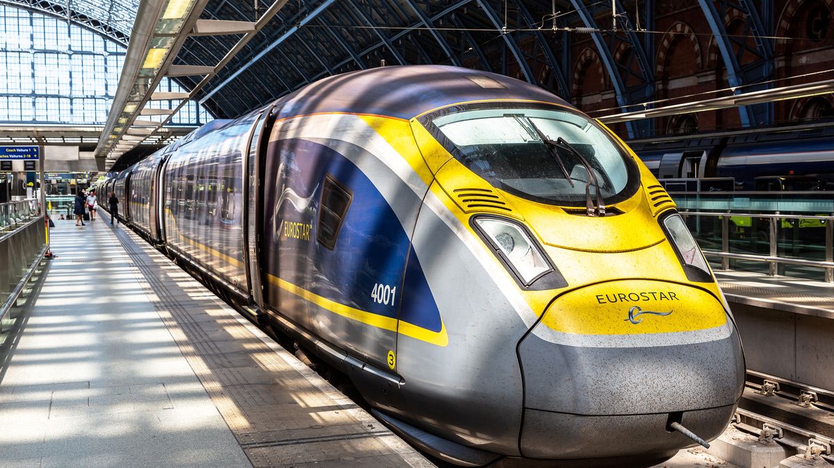 Eurostar objednává nové vlaky, které zvládnou venkovní teplotu až do 55 stupňů