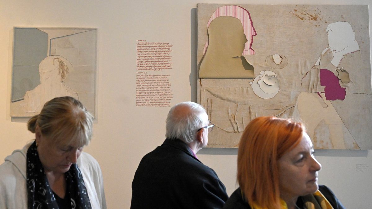Adriena Šimotová: The Painter Who Swapped Her Brush for a Knife