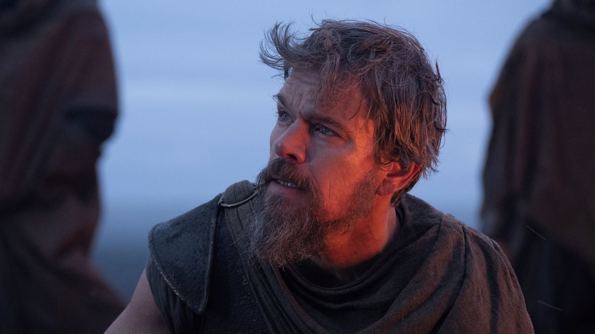 Trójský kůň v Londýně. Nolan uvedl světovou premiéru filmu Odyssea