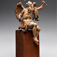 František Ignác Platzer: Chronos, 1761, dřevo, výška 39 cm.