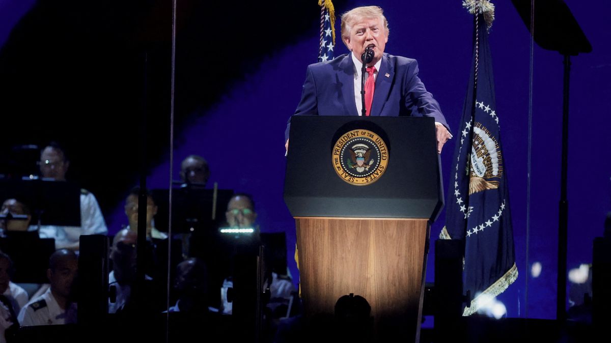 Americký sen je zpět, řekl Trump v projevu k 250. výročí nezávislosti USA