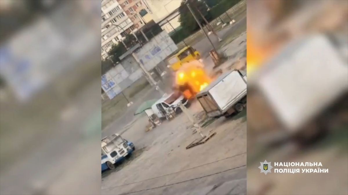 Video: „Safari na lidi.“ Zelenskyj ukázal ruský útok dronu na zelináře