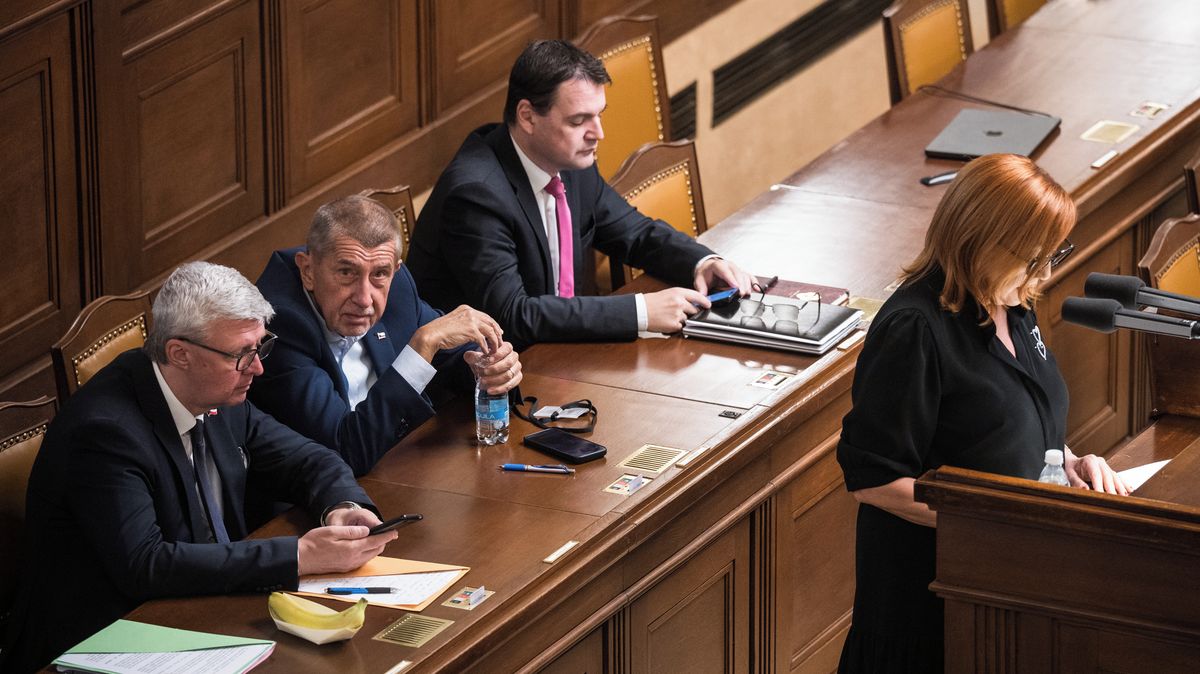 Odvykněte si to, vynadal Babiš novinářům. Slovo jim ale nedá