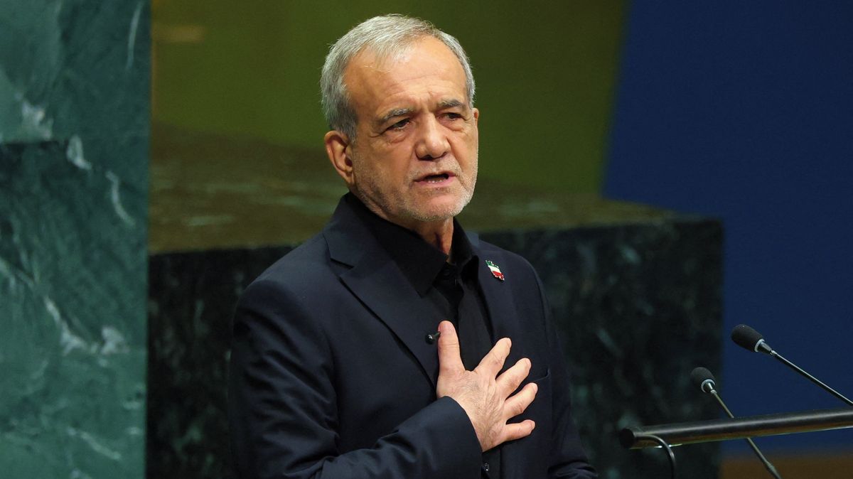 Írán v OSN kritizoval Trumpa a hájil zájem udržet si svou vojenskou sílu
