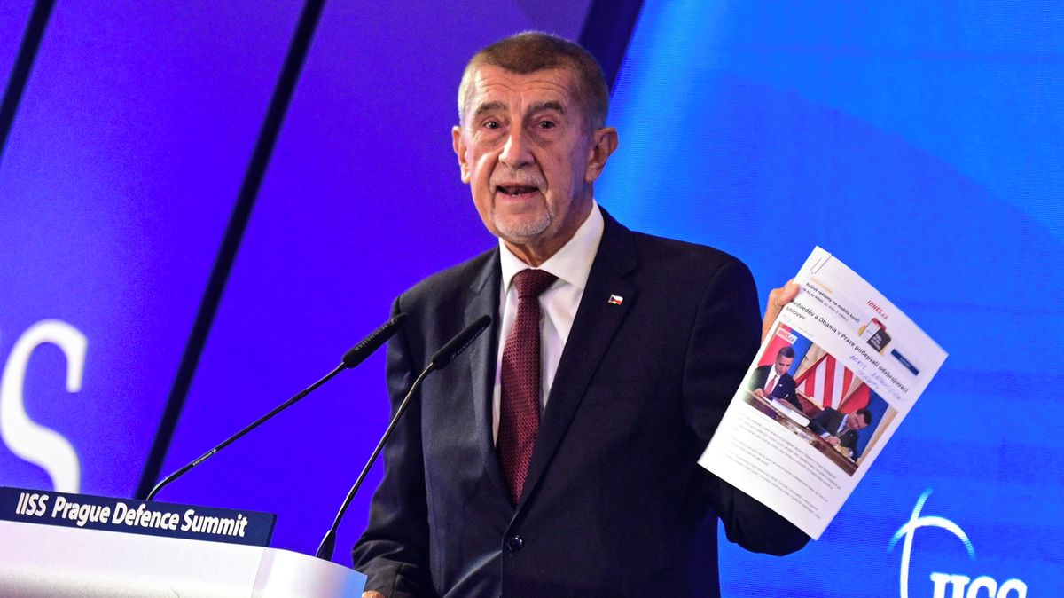 Nemluvíte o míru, zepsul Babiš účastníky konference. Chce systém „Euro Patriot“