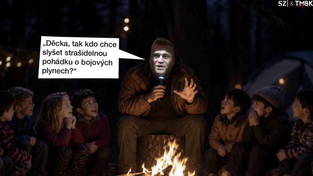 TMBK: Pohádkář Turek zase nafoukl zápletku. Tentokrát bájil o yperitu