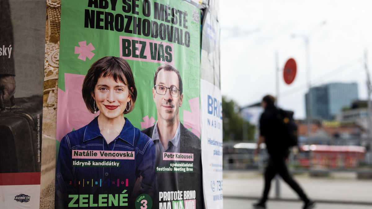 Zelení v Brně čelí kritice za koalici s ODS, na jedné radnici zasáhl Fialův zeť