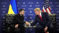 Ukrajinci jsou skvělí bojovníci, rozplýval se Trump na schůzce se Zelenským