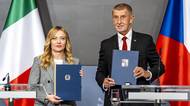 Babiš v Praze přijal Meloniovou. Mluví o „významném milníku“ ve vztazích