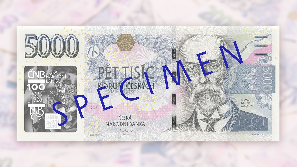 ČNB vydá pamětní pětitisícovky. Jak je získat a nakolik se mohou zhodnotit