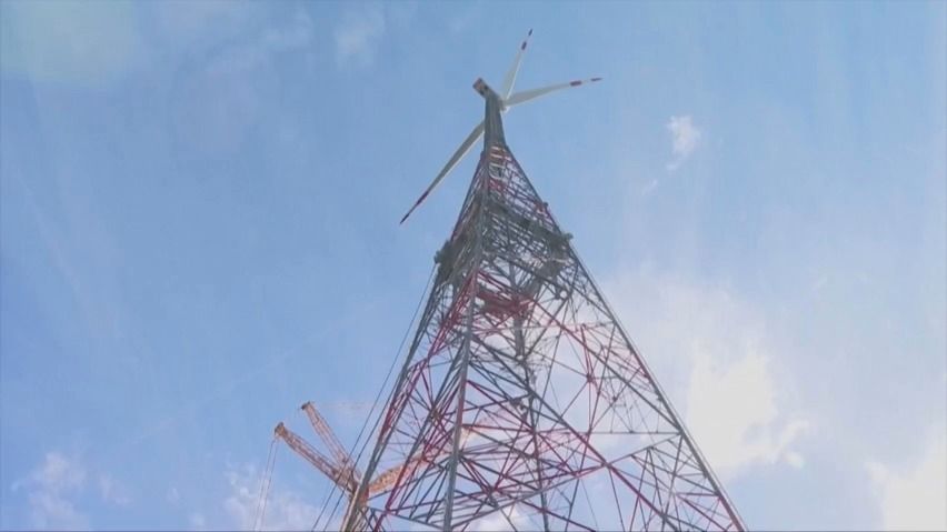Vyšší než Eiffelovka. Němci postavili energetický kolos, který nemá obdoby