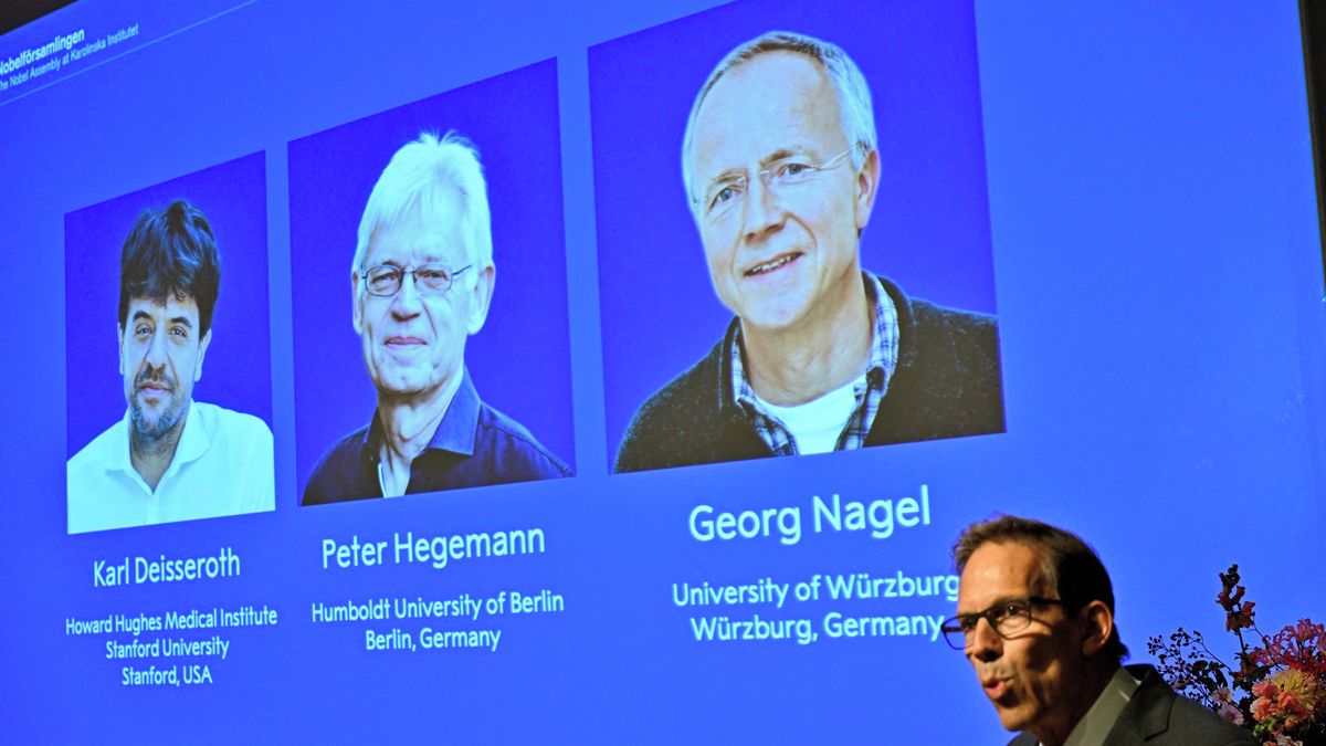 Nobelovu cenu získalo trio vědců Deisseroth, Hegemann a Nagel za výzkum neuronů