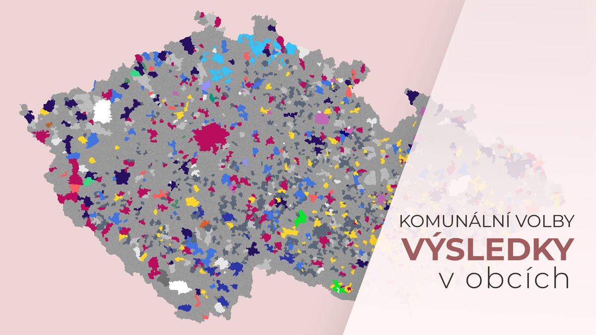 Jak se Česko zbarvilo ve městech a obcích
