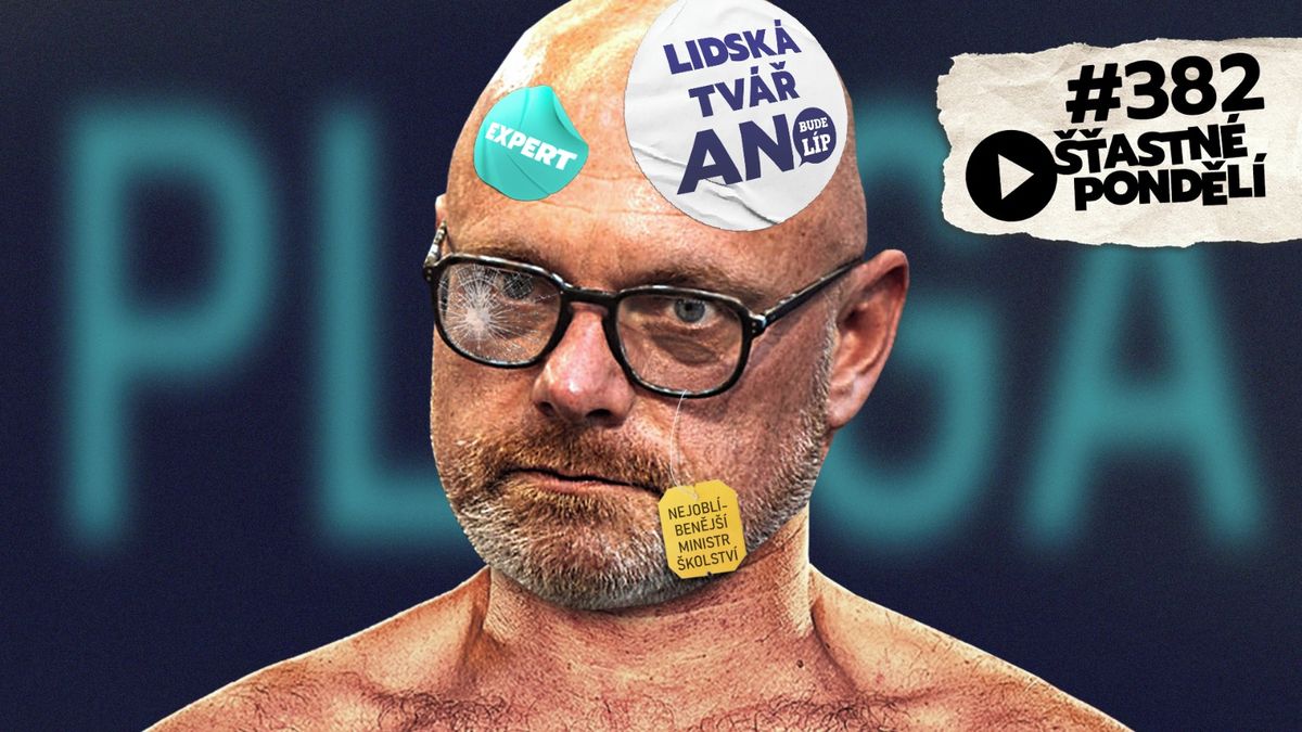 Šťastné pondělí: Konec lidské tváře ANO. Ministr Plaga už stříhá metr