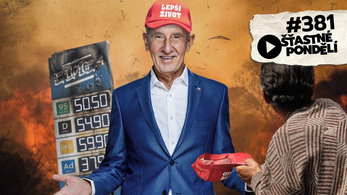 Šťastné pondělí: Levnější benzin i hypotéky. Babiš už splnil, co nám slíbil