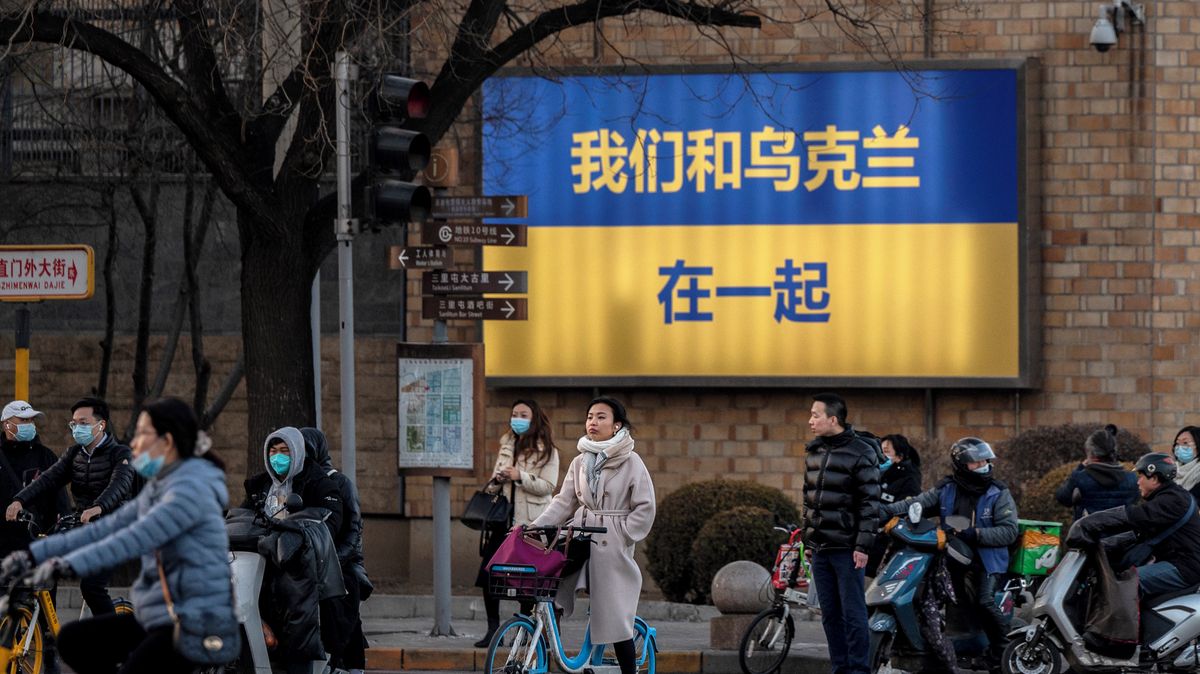 Malá jednotka, citlivý problém pro Peking. Číňané odchází na pomoc Ukrajině