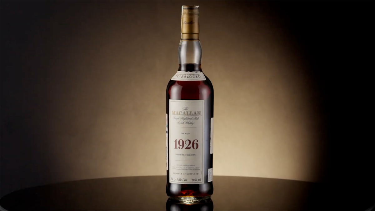 Nejdražší whisky na světě může ještě zdražit. Aukce je k výročí 100 let