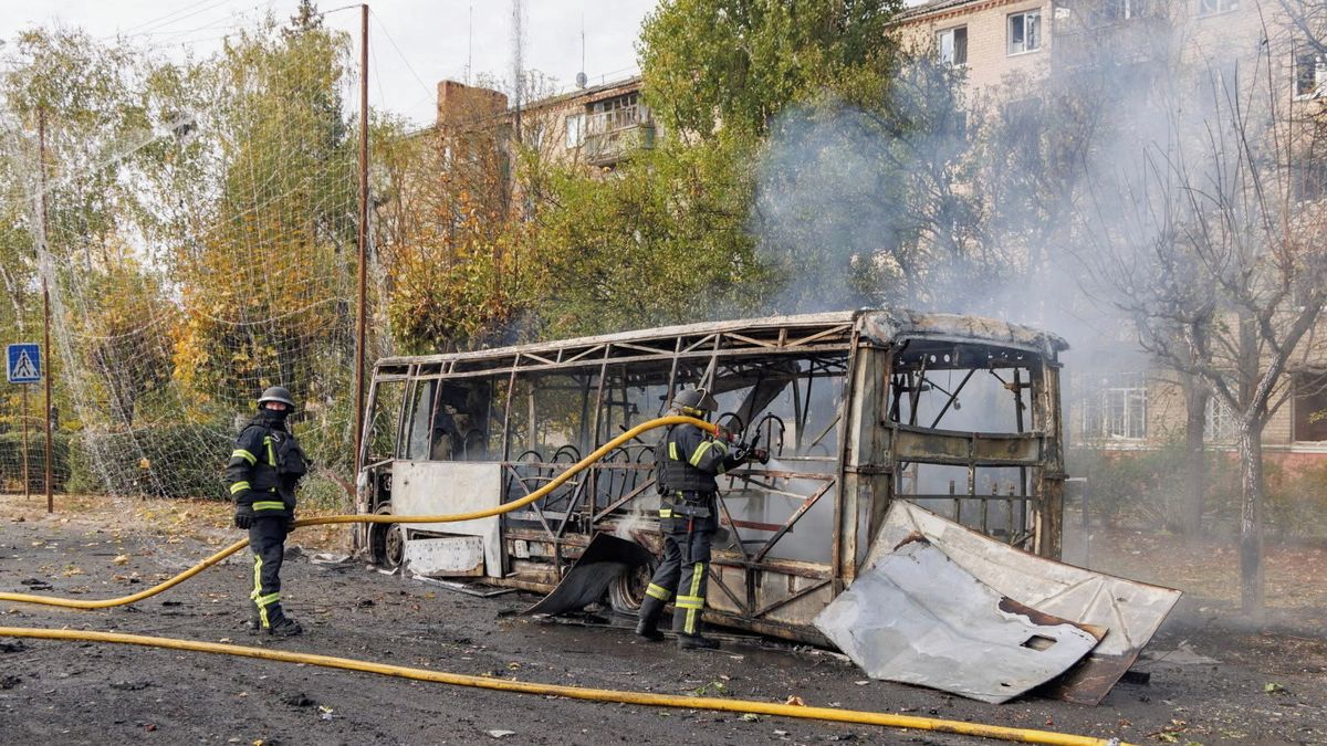 Rozmetání autobusů potvrdilo, že se Rusko zaměřuje na civilní cíle