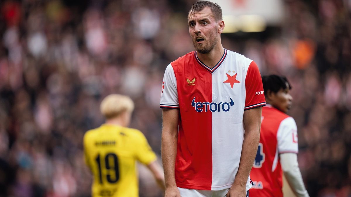 Chorý už za Slavii po sobotním vyloučení nenastoupí, řekl trenér Trpišovský